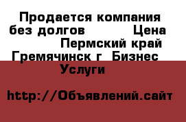 Продается компания без долгов,62.09  › Цена ­ 50 000 - Пермский край, Гремячинск г. Бизнес » Услуги   